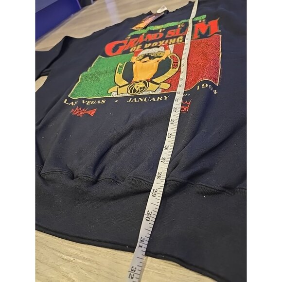 MGM Grand Slam 1994 Julio Chavez Vintage Sweatshirt XL Deadstock Boxing Tag RARE - Picture 5 of 11